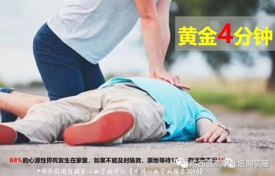 广西蓝天航空职业学院急救员证开班啦